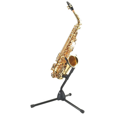 K&M Alto/Tenor Saxophone Stand - Black