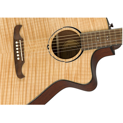 Fender FA-345CE Auditorium Acoustic-Electric Guitar, Natural (0971343021)