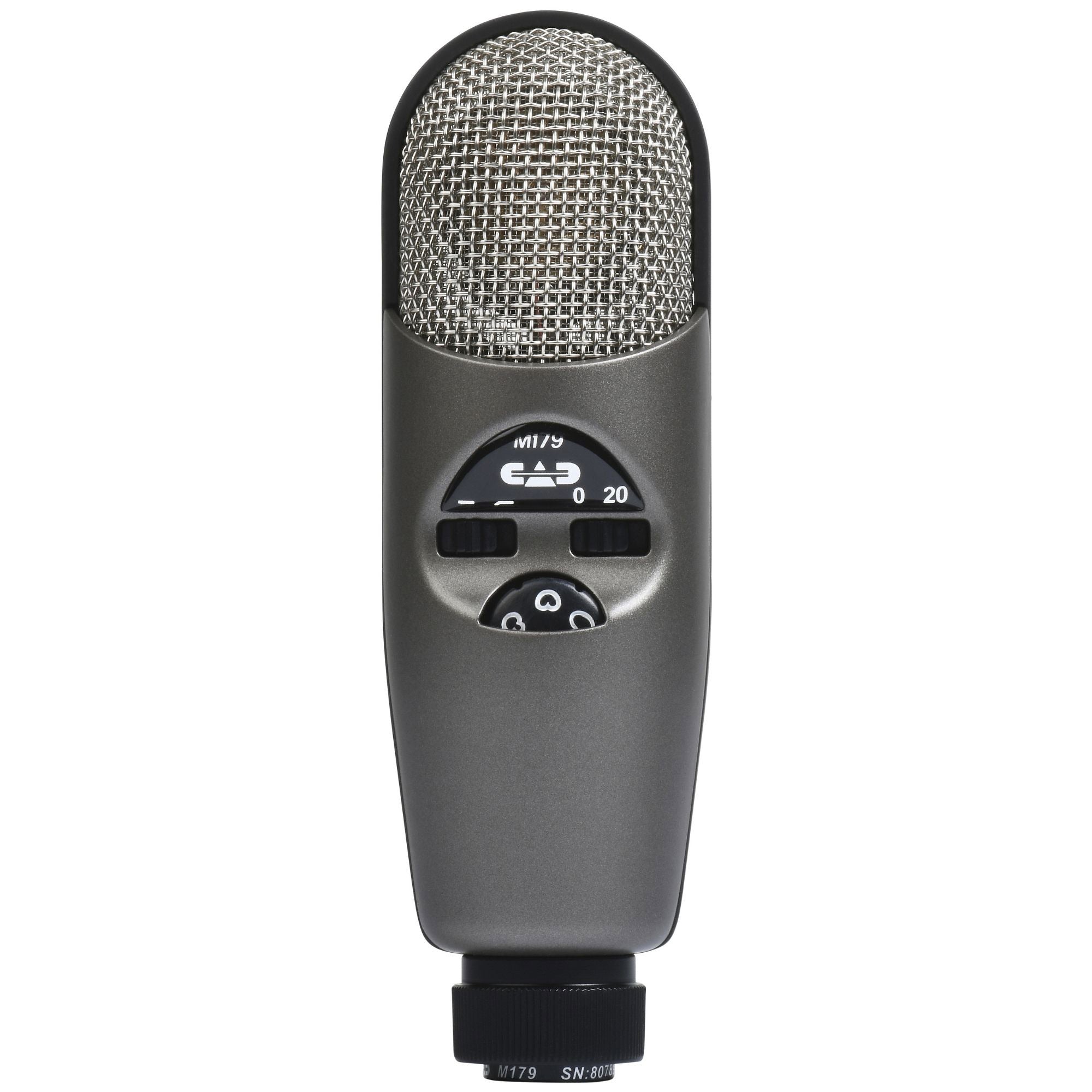 CAD Audio M179 Large Diaphragm Variable Polar Pattern Condenser Microp – Interst