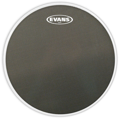Evans Hybrid Grey Marching Snare Drum Head, 13 Inch