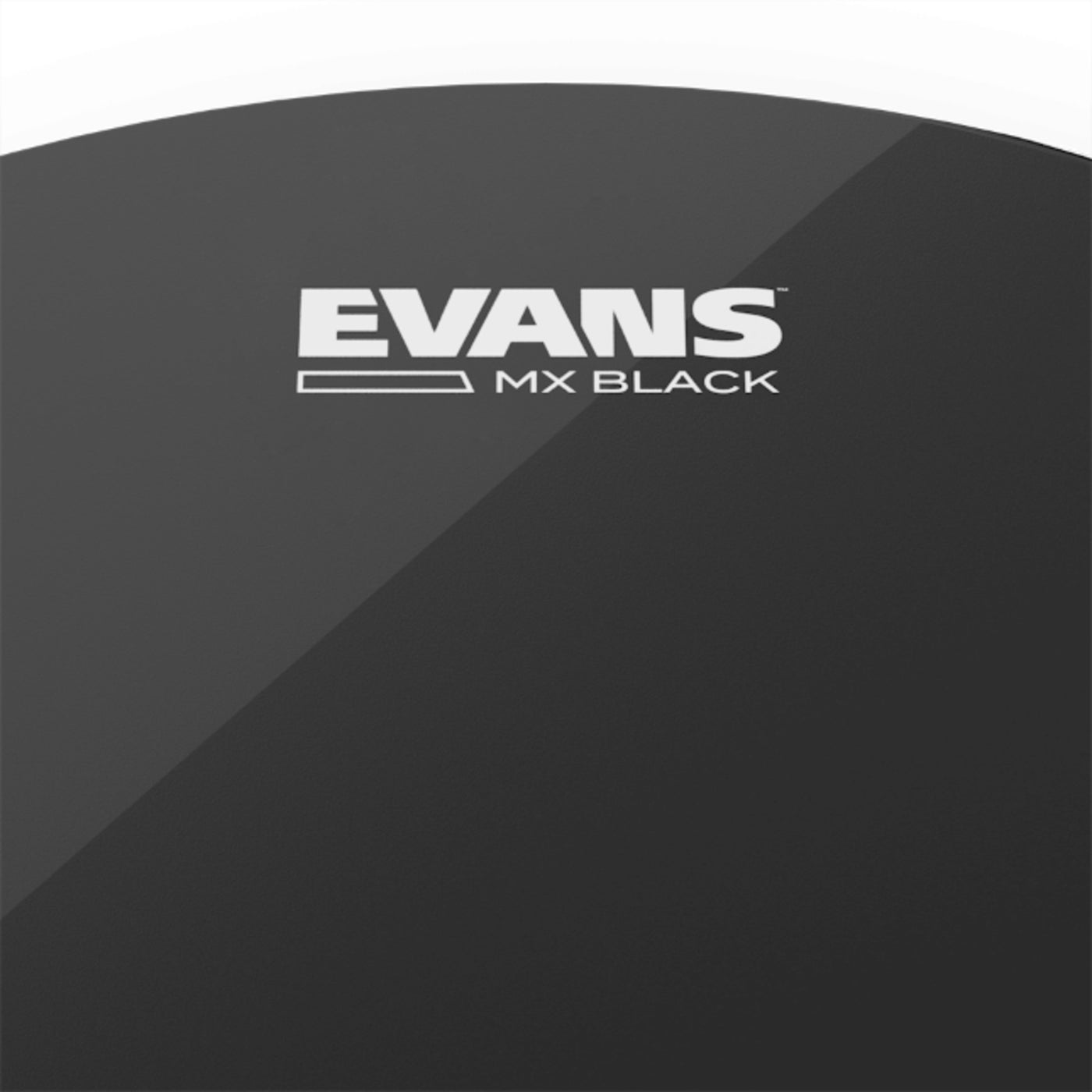 Evans MX Black Marching Tenor Drum Head, 8-Inch (TT08MXB)