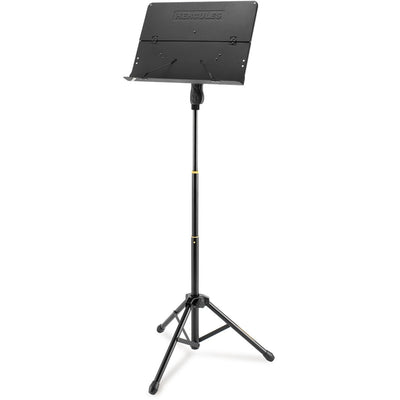 Hercules BS408B Orchestra Stand with Foldable Desk with Tripod Legs