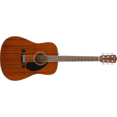 Fender CD-60s Dreadnought Acoustic Guitar, All-Mahogony (0970110022)