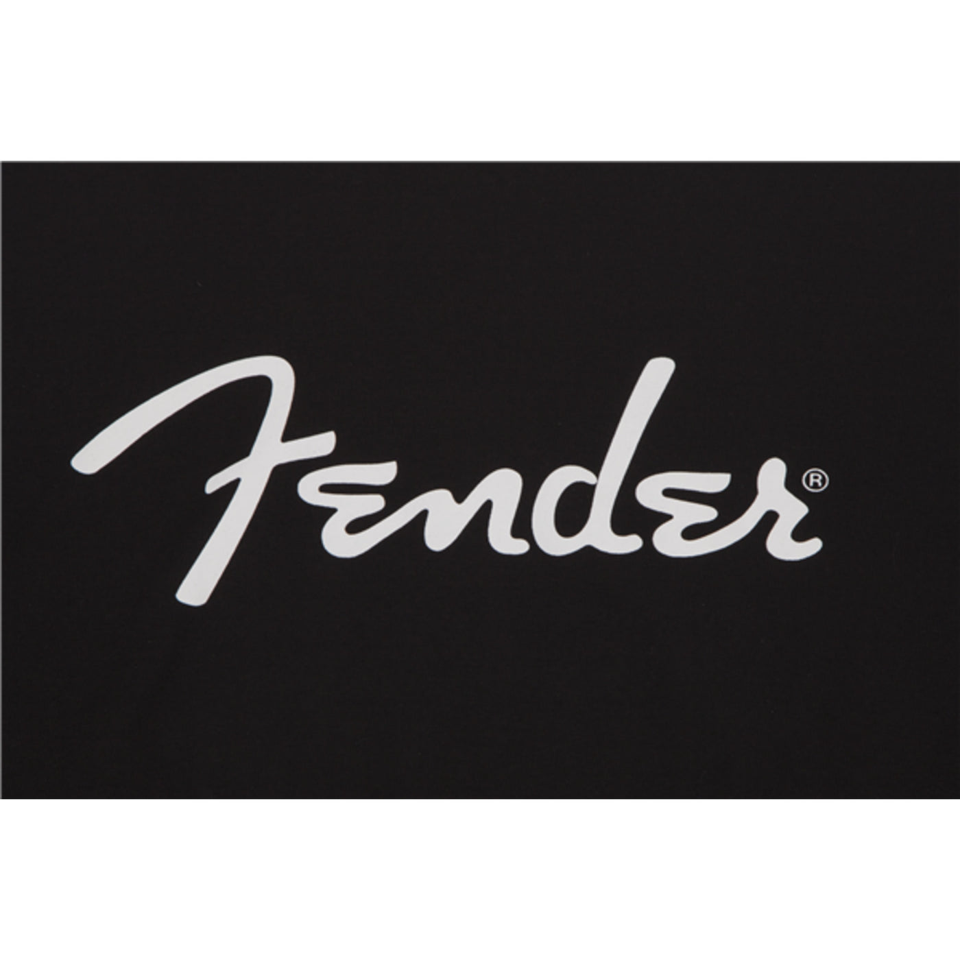 Fender Spaghetti Logo T-Shirt - Black, XL (9101000606)