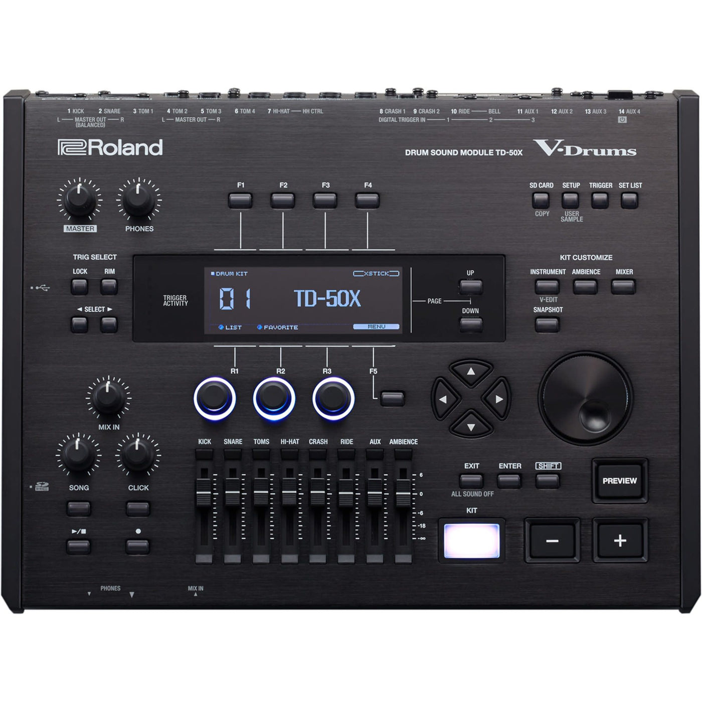 Roland TD-50X Electronic Drum Sound Module