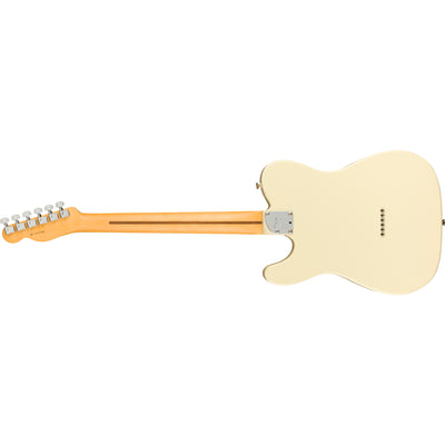Fender American Professional ll Telecaster Electric Guitar, Olympic White (0113940705)