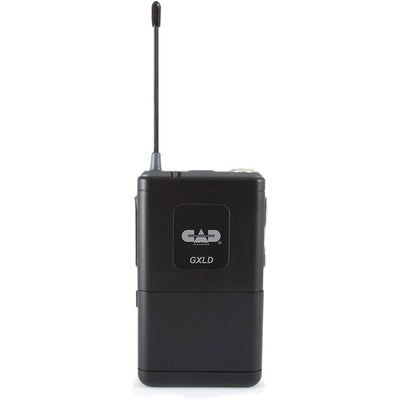 CAD Audio GXLD2BBAH Digital Dual-Channel Wireless Microphone and Bodypack System with Headsets and Guitar Cables, AH Frequency Band (GXLD2BBAH)