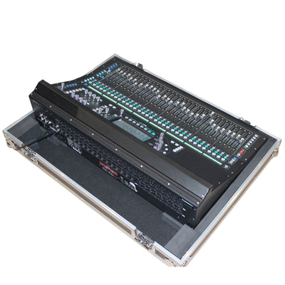 ProX XS-AHSQ7W Digital Mixer Console Flight Case With Wheels, Fits Allen And Heath SQ7, Pro Audio Equipment Storage