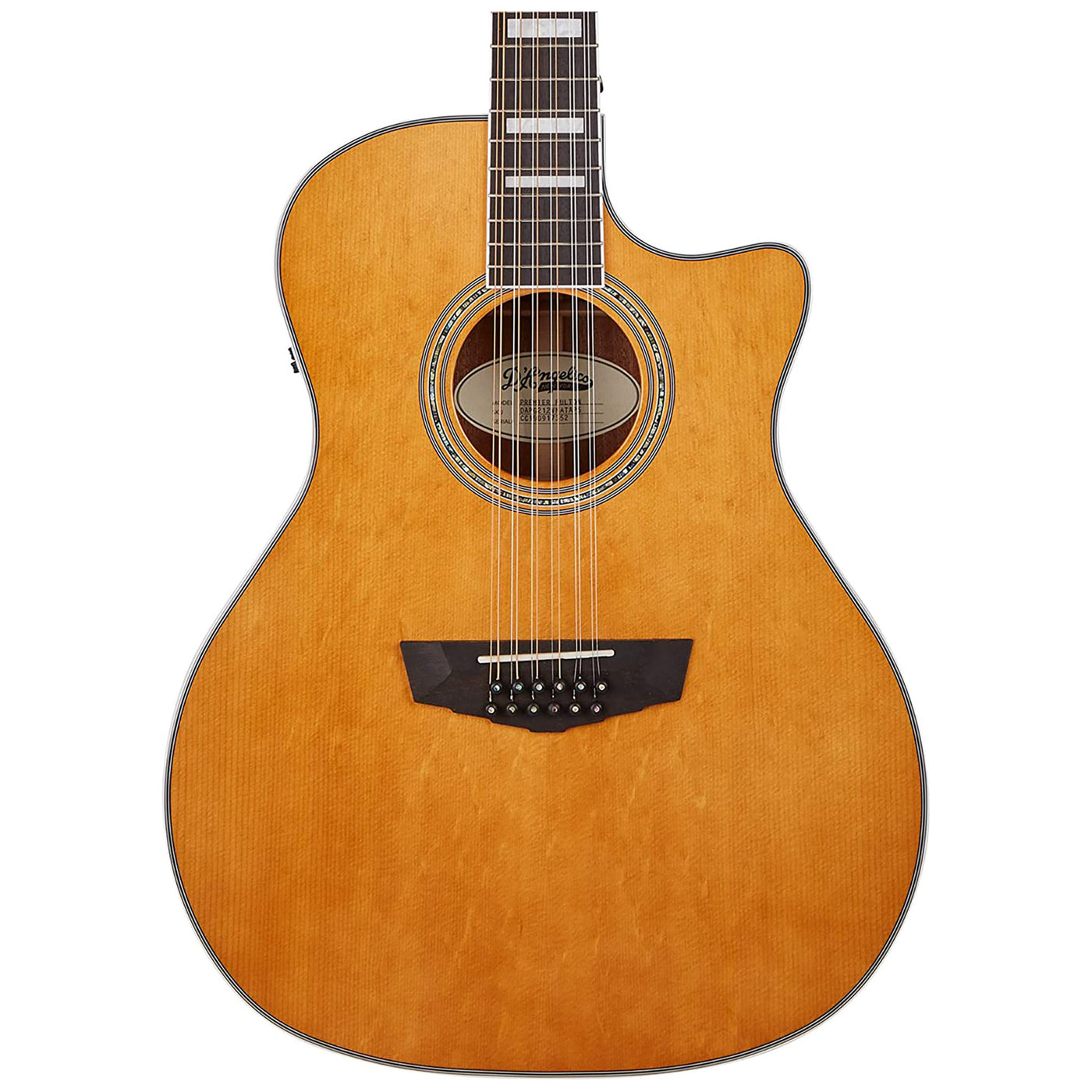 D'Angelico Premier LS Lexington Dreadnought Acoustic Guitar