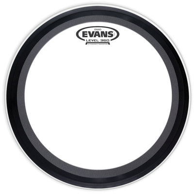 Evans EMAD Clear Tom Hoop Drum Head, 16 Inch