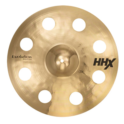 Sabian 18" HHX Evolution O-Zone Crash Cymbal - Brilliant Finish