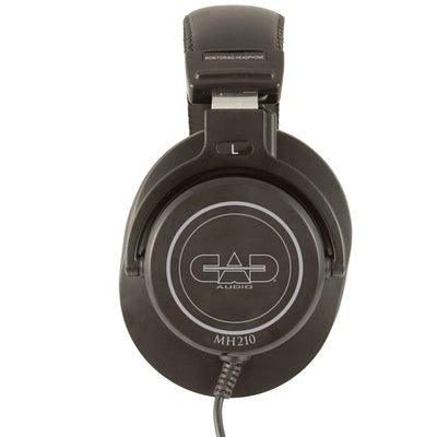 CAD Audio MH210 Closed-Back Studio Headphones with 40mm Drivers - Black (MH210)