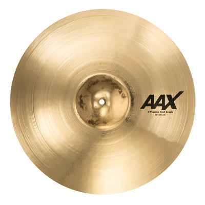 Sabian 19" AAX X-Plosion Fast Crash Cymbal - Brilliant Finish