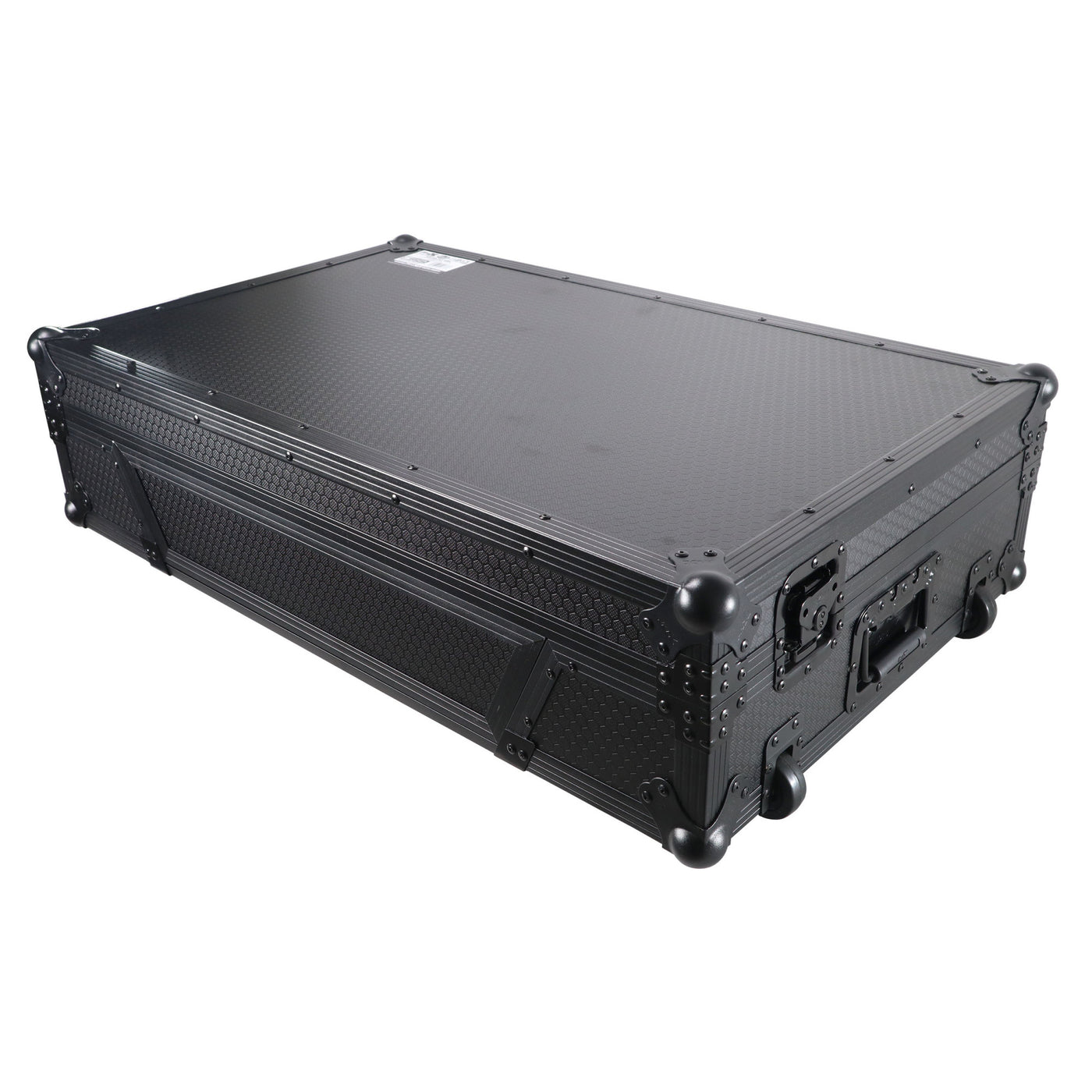 ProX XS-XDJXZWBL ATA-300 Style Flight Case, For Pioneer XDJ-XZ DJ Controller, With 1U Rack Space and Wheels, Pro Audio Equipment Storage, Black