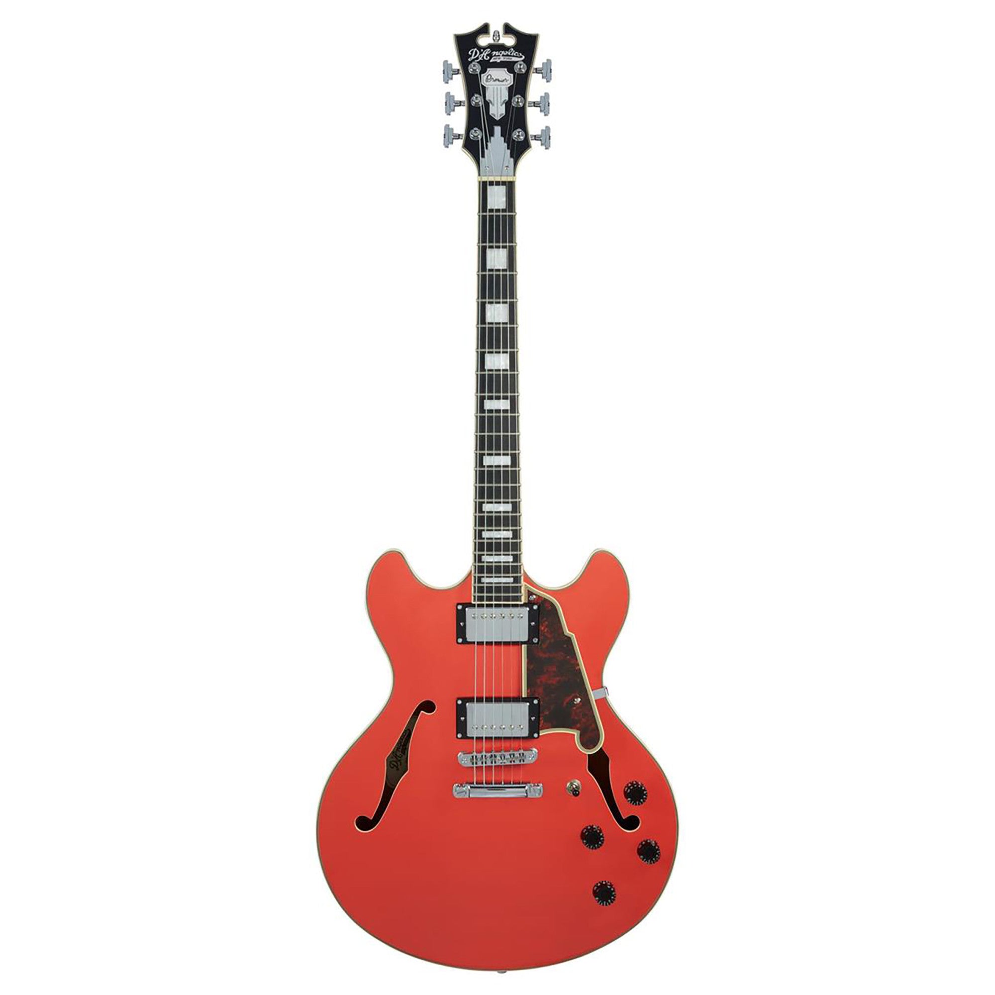 D'Angelico Premier DC Semi-Hollowbody Electric Guitar - Fiesta Red – Interstate