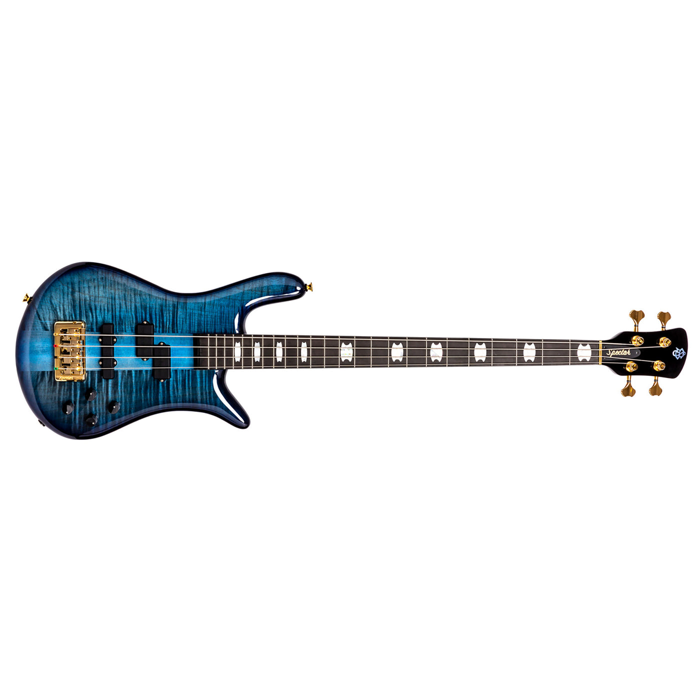 Spector Euro 4 LT Electric Bass Guitar - Blue Fade Gloss