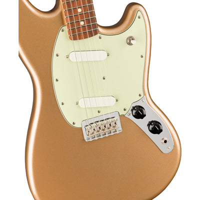 Fender Player Mustang Electric Guitar, Firemist Gold (0144043553)