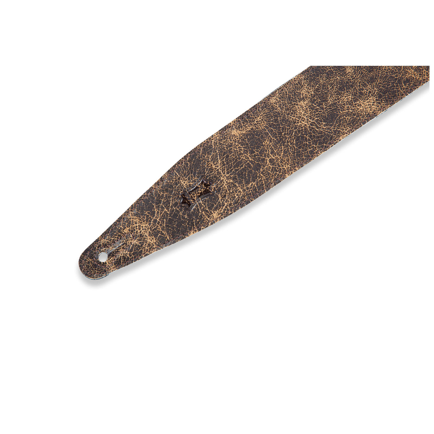 Levy's 2.5" Distressed Leather Strap in Brown