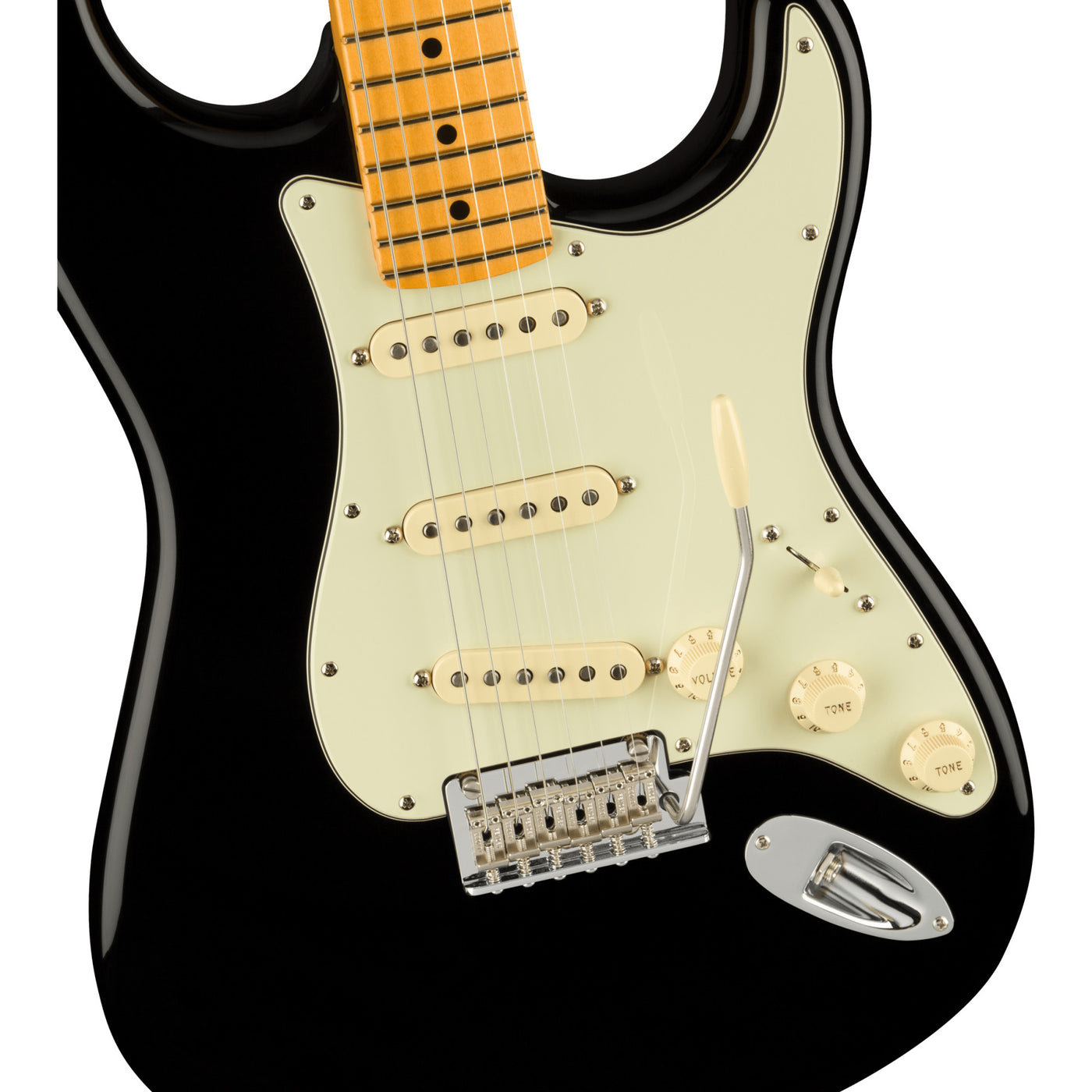 Fender American Professional ll Stratocaster Electric Guitar, Black (0113902706)