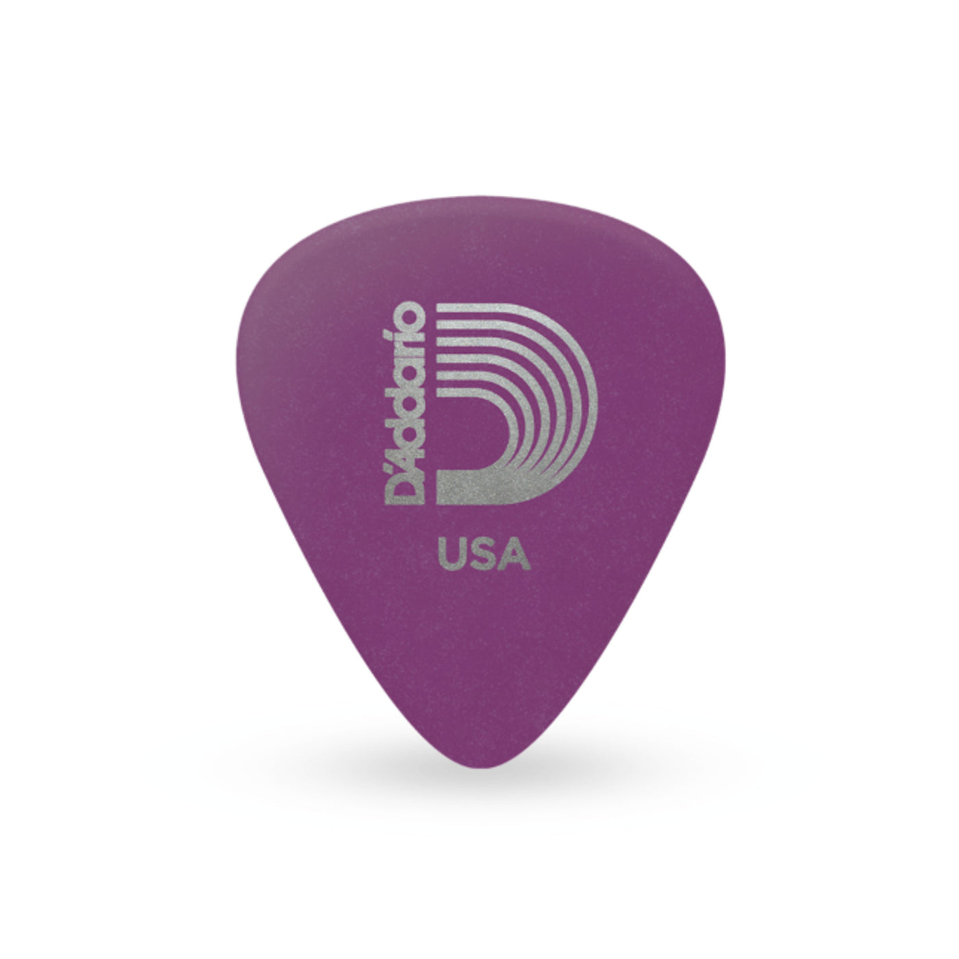 D'Addario Duralin Guitar Picks, Heavy, 10 Pack, Purple (1DPR6-10)