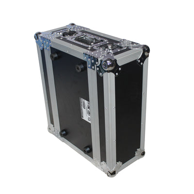 ProX XS-2WM2DR Wireless Mic Case, Capacity of 2, Handheld Mic Storage, With 1 Drawer, Pro Audio Equipment