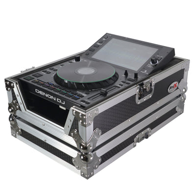 ProX XS-CD Flight Case, For Pioneer CDJ-3000 DJS-1000 Denon SC6000 PRIME Large Format CD-Media Player, Pro Audio Equipment Storage