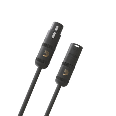 D'Addario American Stage Series Microphone Cable, XLR Male to XLR Female, 10 feet (PW-AMSM-10)