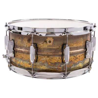 Ludwig Raw Brass Phonic Snare Drum, 6.5x14 (LB464R)