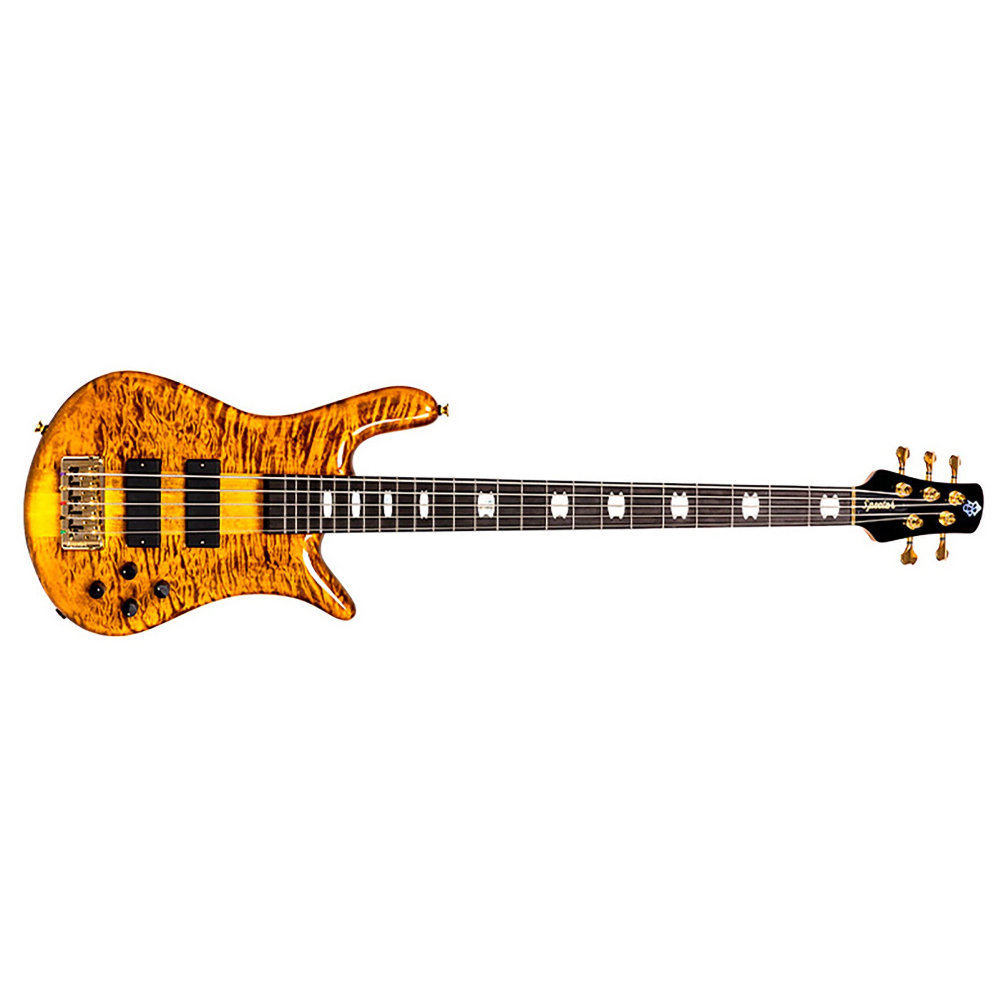 Spector Euro 5 LT Electric Bass Guitar - Tiger Eye Gloss – Interstate Music