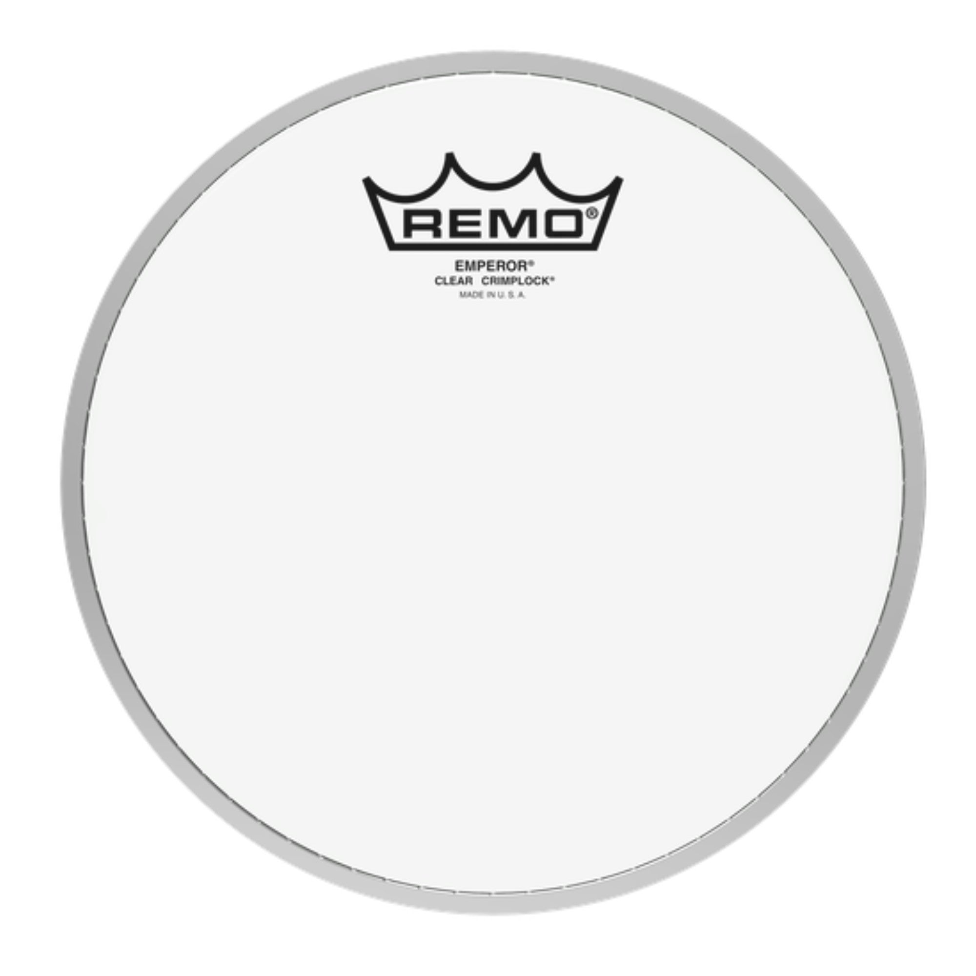 Remo Emperor 8-Inch Clear Crimplock Tenor Drumhead – Interstate Music
