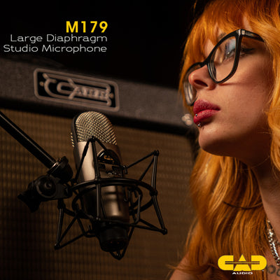 CAD Audio M179 Large Diaphragm Variable Polar Pattern Condenser Microphone (M179)