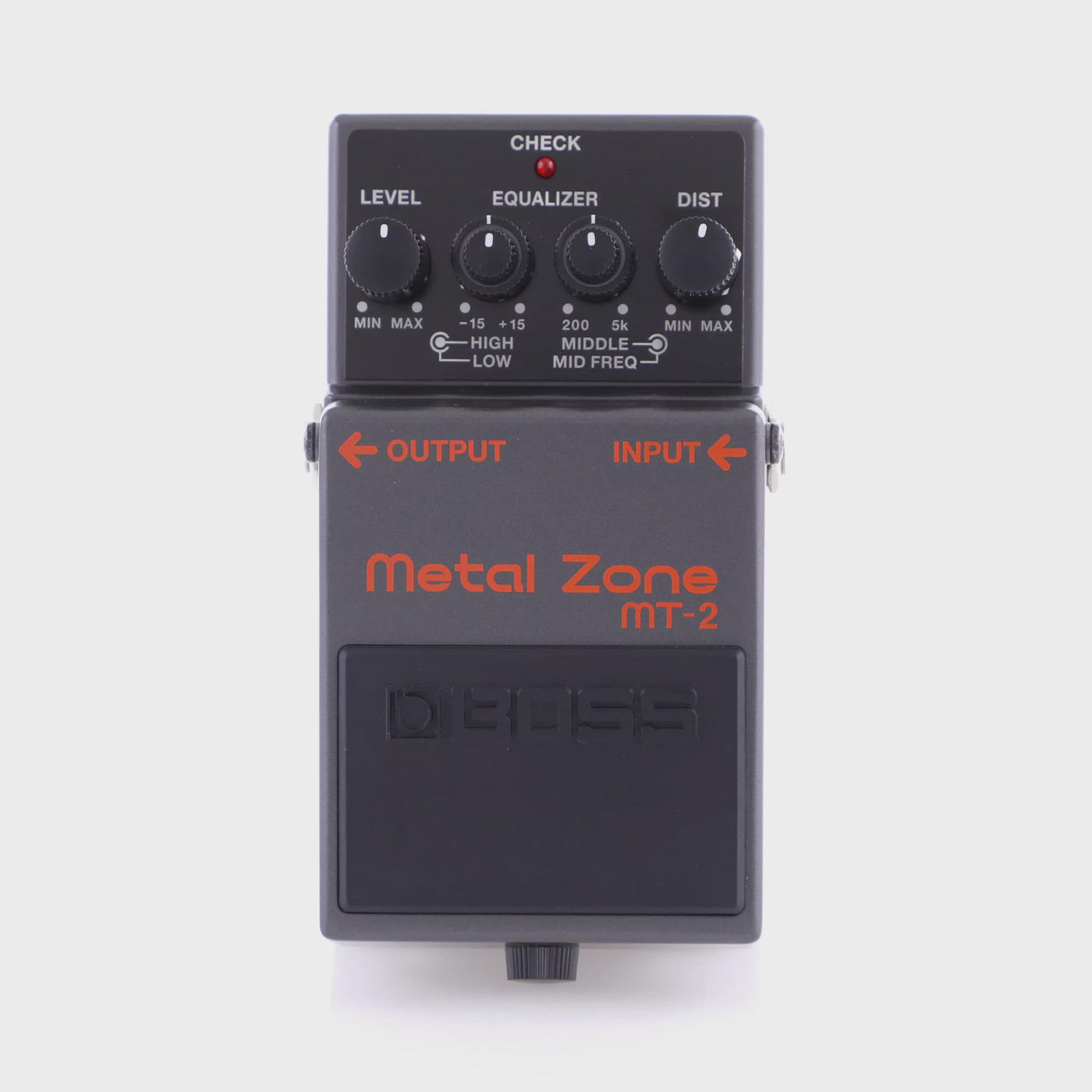 Boss MT-2 Metal Zone Guitar Distortion Effects Pedal