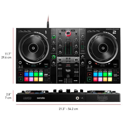 Hercules DJ Control Inpulse 500 2-Channel DJ Controller