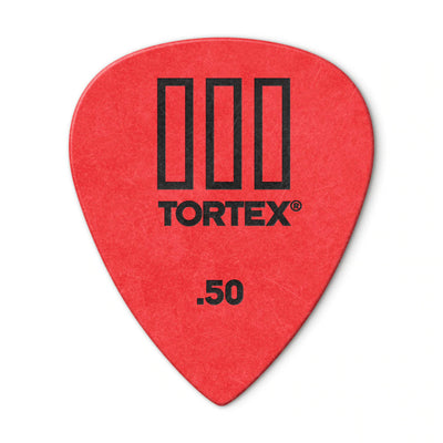 Dunlop 462P050 Tortex Iii Pick .50mm- 12 Pack