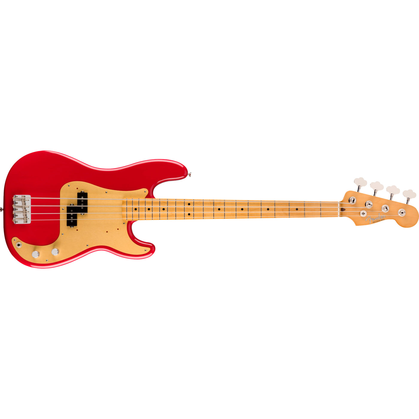 Fender Vintera '50s Precision Bass Guitar, Dakota Red (0149612354)