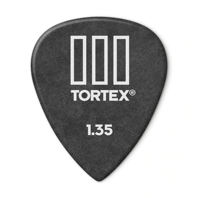 Dunlop 462P135 Tortex Iii Pick 1.35mm- 12 Pack