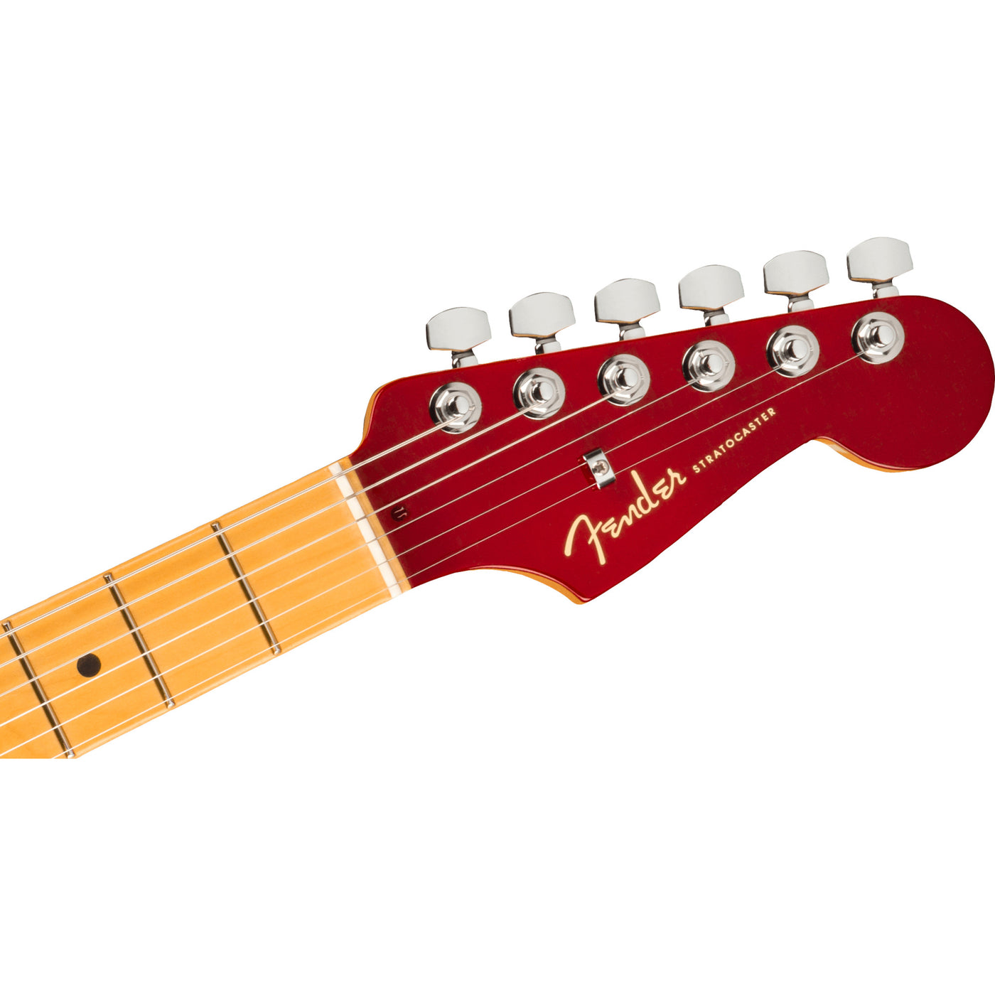 American Ultra Luxe Stratocaster Electric Guitar, Plasma Red Burst (0118062773)