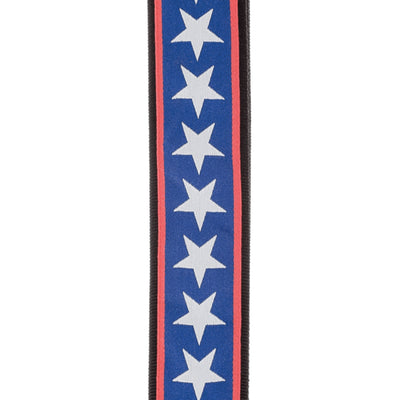 D'Addario Woven Guitar Strap, Stars & Stripes (50A10)