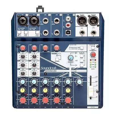 Soundcraft Notepad-8FX Small-format Analog Mixing Console