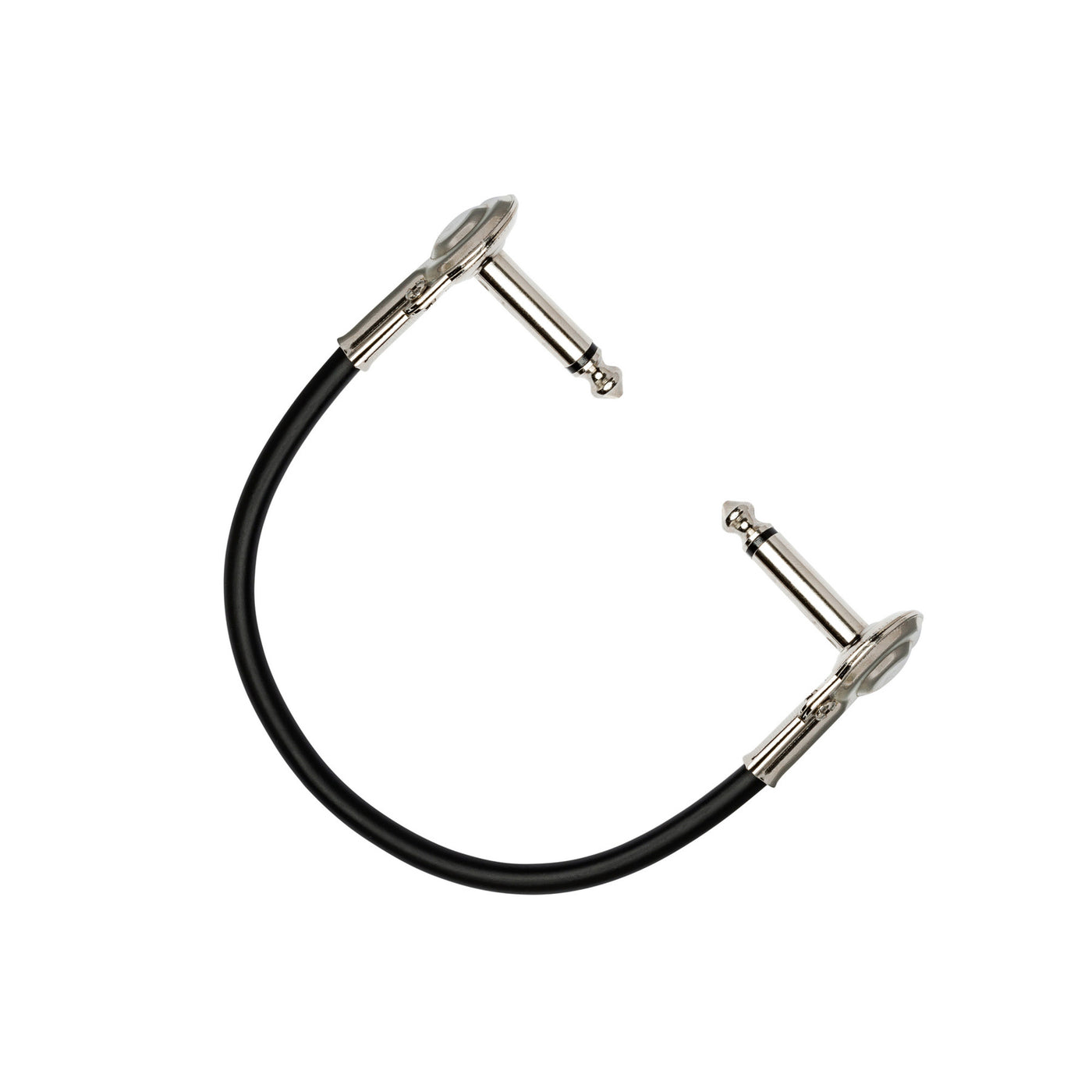Hosa Low-profile Right Angle to Right Angle Guitar Patch Cable, 6-Inch (IRG-100.5)