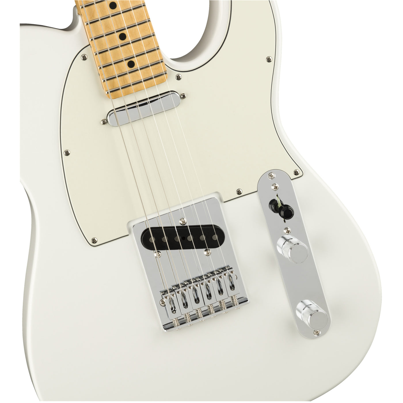 Fender Player Telecaster Electric Guitar, Polar White (0145212515)