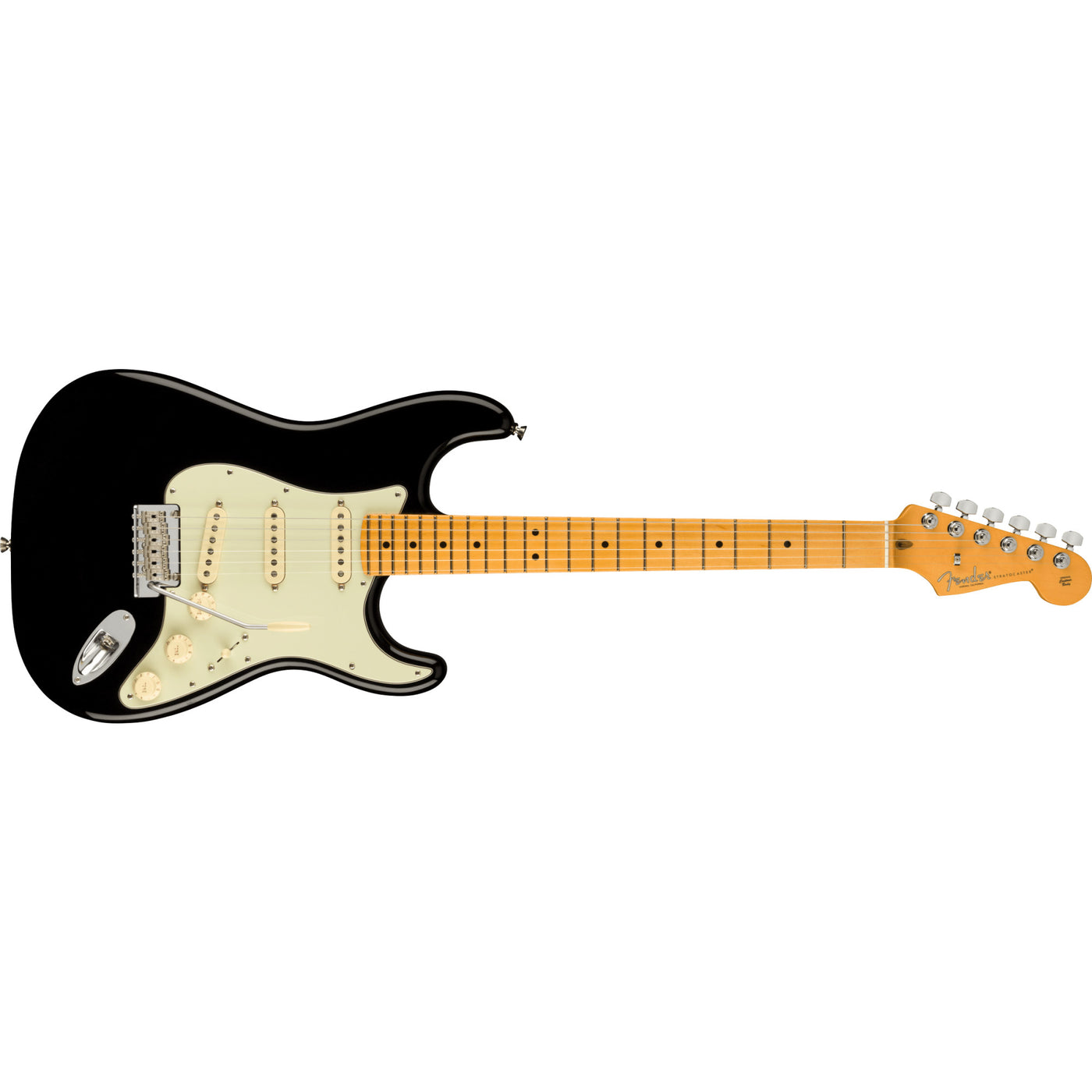 Fender American Professional ll Stratocaster Electric Guitar, Black (0113902706)