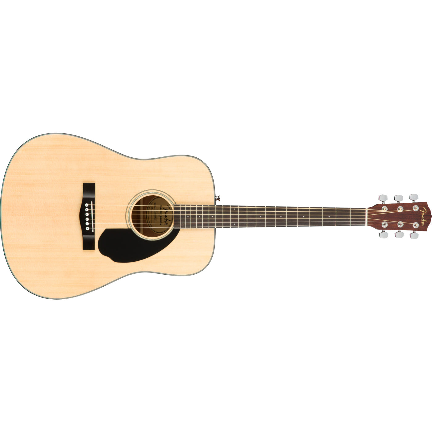 Fender CD-60S Dreadnought Acoustic Guitar, Natural (0970110021)