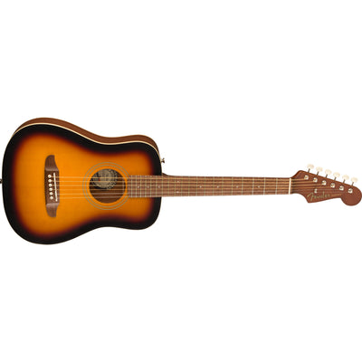 Fender Redondo Mini Acoustic Guitar with Bag, Sunburst (0970710103)