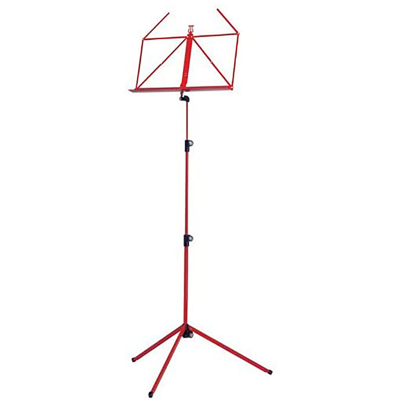 K&M Classic Folding Music Stand - Red