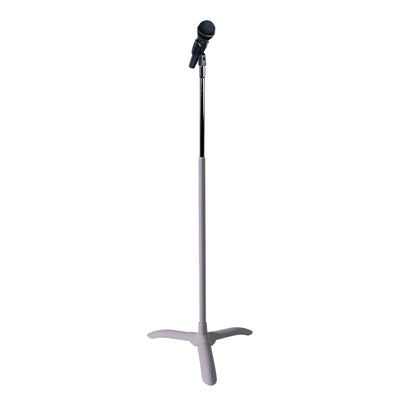 Manhasset Adjustable Height Universal Chorale Microphone Stand, Textured Grey (3016MGR)