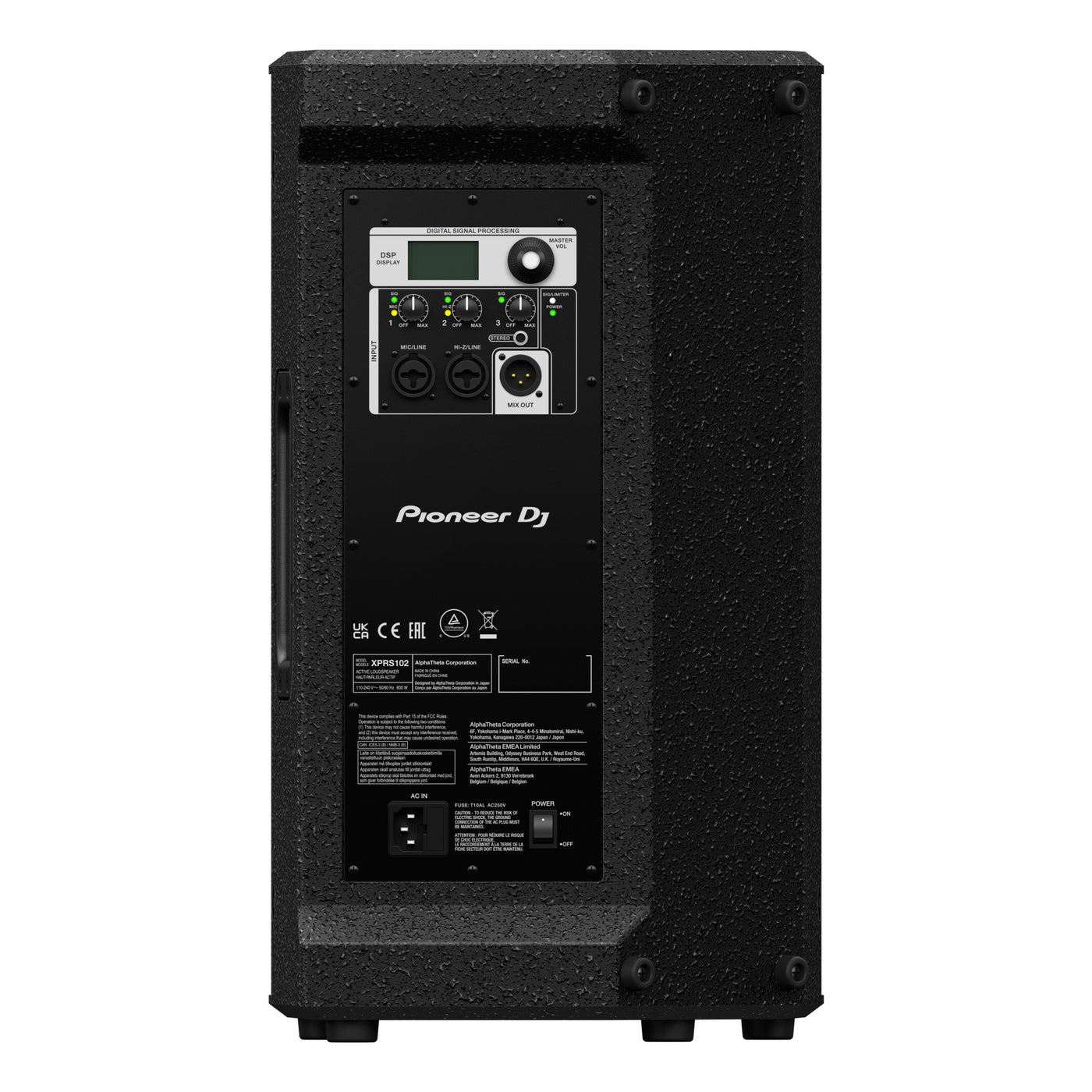 Pioneer DJ XPRS102 Full Range Speaker, 10 Inch
