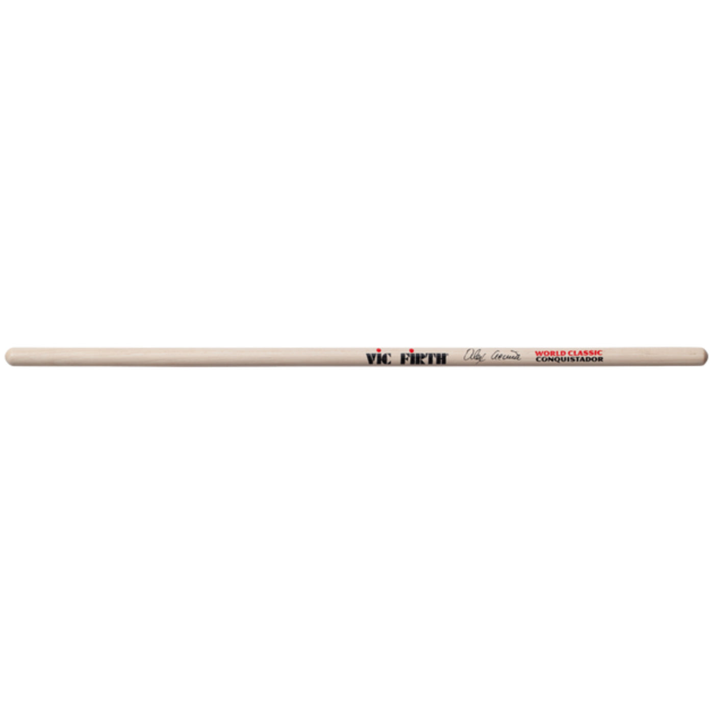 Vic Firth World Classic - Alex Acuña Conquistador (Clear) Timbale Drumstick (SAAC)