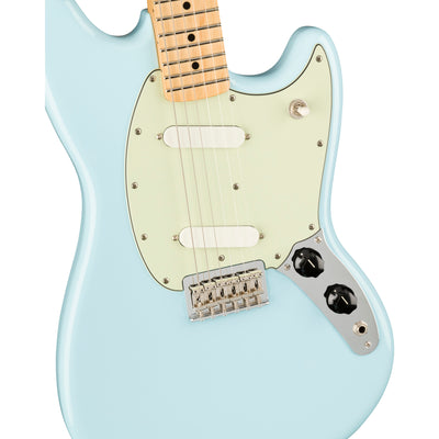 Fender Mustang Electric Guitar, Sonic Blue (0144042572)