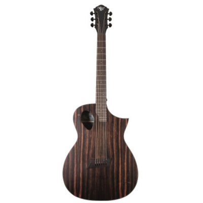 Michael Kelly Guitar Co. Forte Exotic JE Acoustic-Electric Guitar, Java Ebony